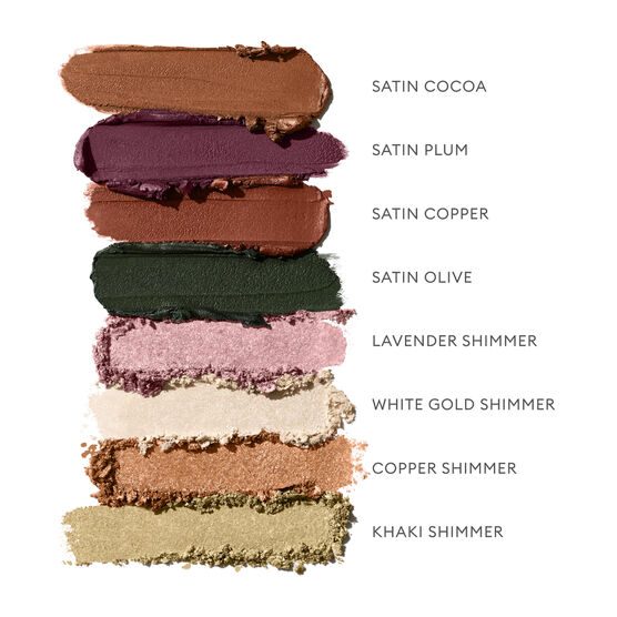 SATIN SHIMMER DUO EYE COCOA WHITE GOLD